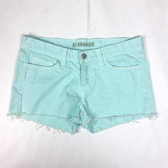 J Brand Pants - J Brand Shorts Aqua Cut Off Fray 2'' Inseam